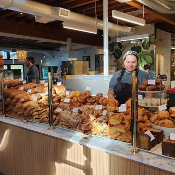 Macrina Bakery & Cafe - Wish this photo had an aroma attached. Tantalizing and heady with all the fresh, quality baked goods! (6/30/23) - Bakeries Near Me - Seattle, Washington