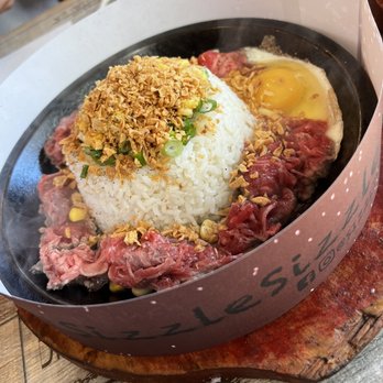 Sizzling Lunch - Garlic Beef Pepper Rice - Steakhouses Near Me - Cupertino, California Sizzling Lunch - Garlic Beef Pepper Rice - Steakhouses Near Me - Cupertino, California
