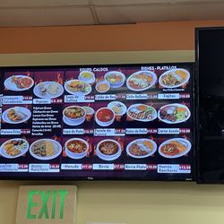 Don Chanos Tienda - Menu 1/3