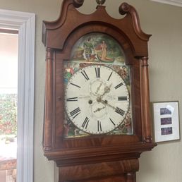 Face of clock