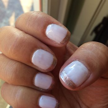 Bridgeport Nails - Probably the worst manicure I've ever had. Lumpy in appearance. - Skin Care Near Me - Tigard, Oregon