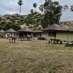Mountain and Sea Adventures facility at Whites Landing, Catalina Island CA Mountain and Sea Adventures facility at Whites Landing, Catalina Island CA