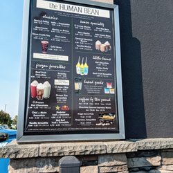 The Human Bean - Drive-Thru Menu