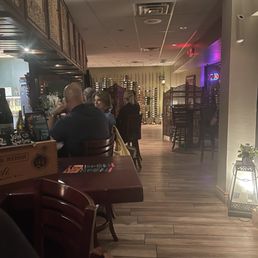 Bar area