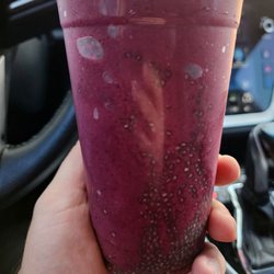 Acai smoothie with chia