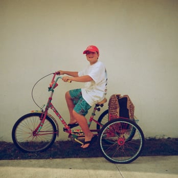 Eaton Bikes - Lady Outrageous Rainbow Clown Cruisers - Bike Rentals Near Me - Key West, Florida Eaton Bikes - Lady Outrageous Rainbow Clown Cruisers - Bike Rentals Near Me - Key West, Florida