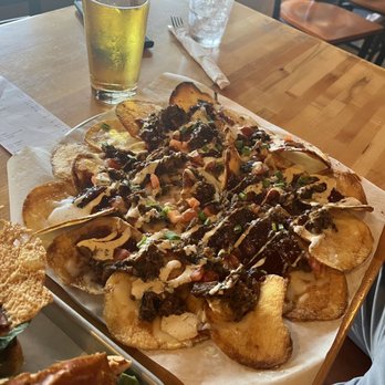 Commonwealth - Bbq chicken nachos. - Beer Bar Near Me - Modesto, California