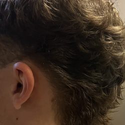 Modern mullet men's cuts