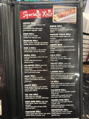 Menu photo 7 Razo Sushi Bar Northridge, CA Menu photo 7 Razo Sushi Bar Northridge, CA