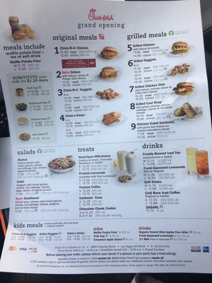 Menu photo 8 Chick-fil-A Las Vegas, NV