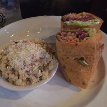 The Whiskey Kitchen - Beet wrap with a cheesy corn side. My drink was the vanilla orchid cocktail. - Gastropubs Near Me - Virginia Beach, Virginia The Whiskey Kitchen - Beet wrap with a cheesy corn side. My drink was the vanilla orchid cocktail. - Gastropubs Near Me - Virginia Beach, Virginia