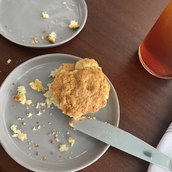 Kin Southern Table + Bar - Homer homage biscuit - Soul Food Near Me - Providence, Rhode Island