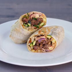 Truk-N-Yaki - Japanese burrito, chicken, shrimp or ribeye