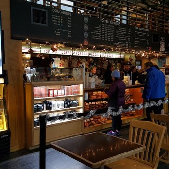 Top Pot Doughnuts - Front counter (12/16/17) - Bakeries Near Me - Seattle, Washington