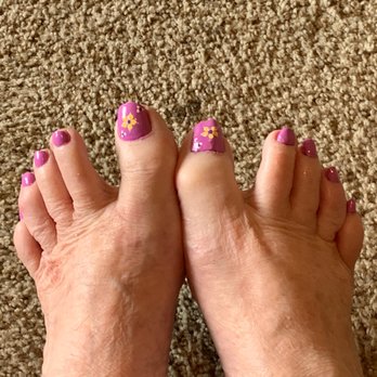 Pansy Nails & Spa - Great spring pedicure - Nail Salons Near Me - Upland, California