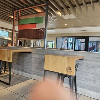 Burger King - Empty dining room - Burgers Near Me - Winston Salem, North Carolina