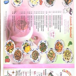 China Garden - New menu