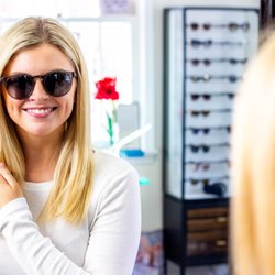 Eyes On Litchfield - Here she is sporting some awesome suns from our Litchfield Collection.
