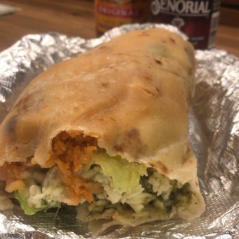 George Lopez's Chingon Kitchen - Shrimp Burrito - Mexican Near Me - Highland, California