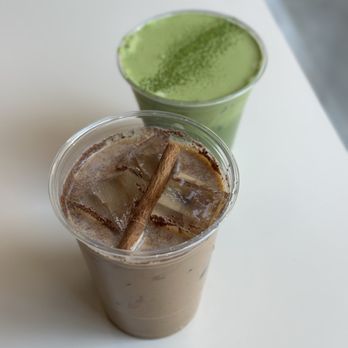 Stagger Coffee - Spanish Latte comes with a cinnamon stick! - Coffee & Tea Near Me - Los Angeles, California