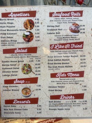Menu photo 2 The Crab House Englewood, CO