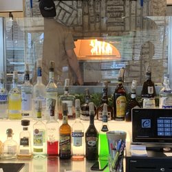 Crispelli's Bakery & Pizzeria - Stone fired pizza oven as viewed from dining area