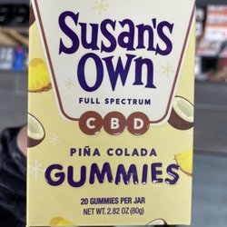 Blue Smoke Orland Park - SUSAN'S OWN PINA COLADA GUMMIES *HALAL