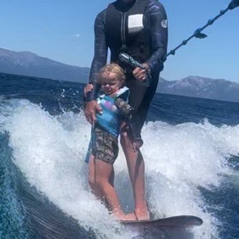 Lake Level Surf Charters - Bowie crushing it - Boat Tours Near Me - South Lake Tahoe, Nevada Lake Level Surf Charters - Bowie crushing it - Boat Tours Near Me - South Lake Tahoe, Nevada