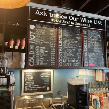 Vic's Coffee Bar - Menu - Coffee & Tea Near Me - Savannah, Georgia