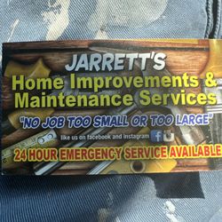 Jarrett’s Home Improvements & Maintenance Services