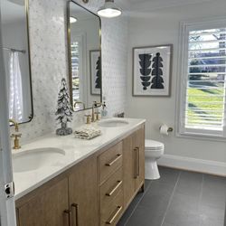 The Water Heater Company - Bathroom Redo. #centervilledelaware
#plumbing
#toiletinstallation
#faucets
#showerfixtures