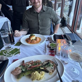 Palisade - Seafood trio & Chilean Sea Bass - Seafood Near Me - Seattle, Washington