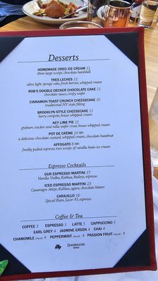 Menu photo 5 Doc B's Restaurant Cary, NC