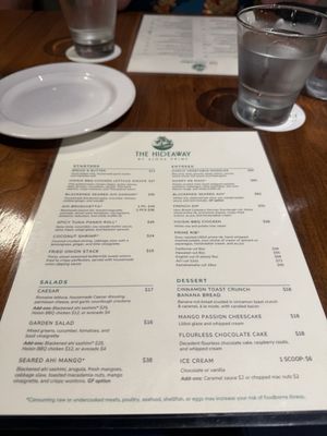 Menu photo 1 The Hideaway by Aloha Prime Kihei, HI Menu photo 1 The Hideaway by Aloha Prime Kihei, HI