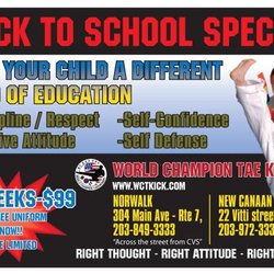 New Canaan World Champion Taekwondo