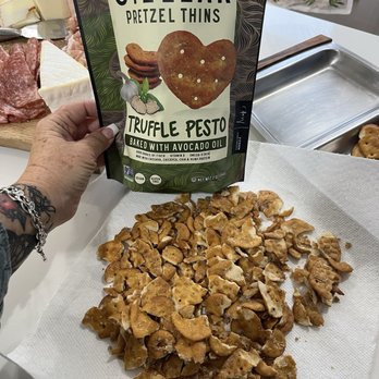 Wegmans - Watching Wegmans! An expensive bag of "Stellar Pretzel Thins" all broken mostly crumbs! - Grocery Near Me - Rochester, New York Wegmans - Watching Wegmans! An expensive bag of "Stellar Pretzel Thins" all broken mostly crumbs! - Grocery Near Me - Rochester, New York