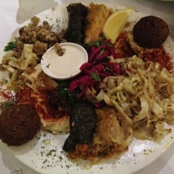 Litani's Lebanese Restaurant - The Vegetarian Platter