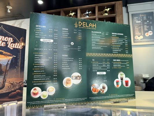 Menu photo 1 Delah Coffee San Francisco, CA Menu photo 1 Delah Coffee San Francisco, CA