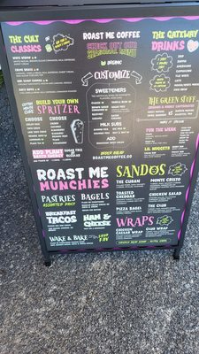 Menu photo 3 Roast Me Coffee Co Boyd, TX