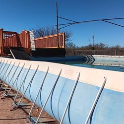Animal Watchers & More - Dock diving pool.
