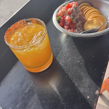 Fish Guts - Smoky fish Dip and Margarita - Seafood Near Me - San Diego, California