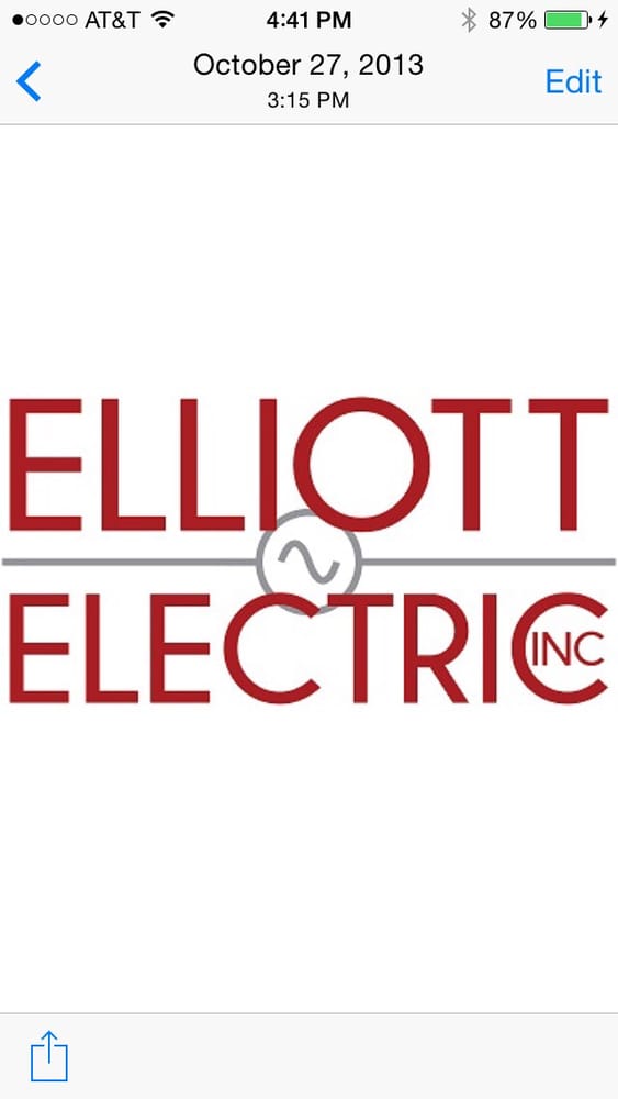 Slide of Elliott Electric