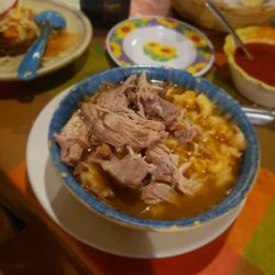 Doña Gabina Escolástica - Pozole... my Thanksgiving dinner 2022