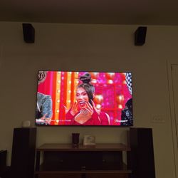 Hook It Up Electronics - Two SVS Prime Elevation speakers used for a Dolby Atmos set up.
