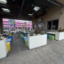 Beautiful outside seating area