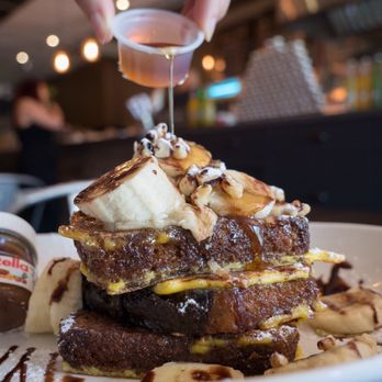 Ramona's Kitchen - Banana Bread French Toast $12.99 - Breakfast & Brunch Near Me - Markham, Ontario Ramona's Kitchen - Banana Bread French Toast $12.99 - Breakfast & Brunch Near Me - Markham, Ontario