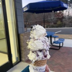 Handel's Homemade Ice Cream - Blueberry cobbler
