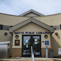 Wayne Public Library - Front of the library