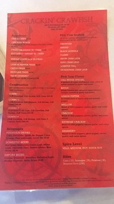 Menu photo 6 Crackin Crawfish Charlotte, NC
