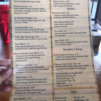 Countryside Cafe - Breakfast menu with lots of yummy things to try. - Breakfast & Brunch Near Me - Waianae, Hawaii Countryside Cafe - Breakfast menu with lots of yummy things to try. - Breakfast & Brunch Near Me - Waianae, Hawaii